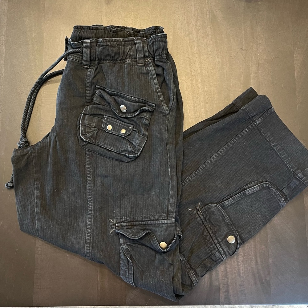 Free People Size Medium Tahiti Cargo Pants